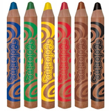 Олівці кольорові Colorino Jumbo з точилкою 6 кольорів 6 шт. (33121PTR) - Pampik - 2