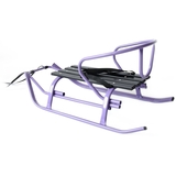 Санки Vitan Комета зі спинкою та кольоровою планкою фіолетові (2030123) - Pampik - 3