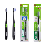 Елетрична зубна щітка GUM Sonic Daily, чорний - Pampik - 5