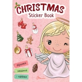 Дитяча книга Талант Веселі забавки для дошкільнят Christmas sticker book Віршики до свят (9789669890337) - Pampik