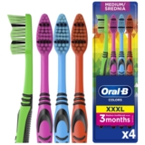 Зубні щітки Oral-B Colors середня, 4 шт. - Pampik - 2