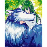 Картина за номерами ArtCraft Енкіду з вовком 40x50 см (10357-AC) - Pampik