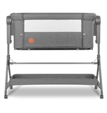 Дитяче ліжечко Lionelo Leonie Plus 3 в 1 Grey Stone, сірий - Pampik - 3