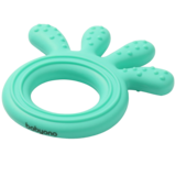 Прорізувач для зубів BabyOno Восьминіг, силіконовий, м'ятний (826/02) - Pampik
