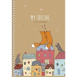 Тетрадь для записей Student Поют все А5, в клеточку, спираль, 96 листов (A5-SC-096-6101K) - Pampik