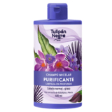Шампунь Tulipan Negro міцелярний, очищувальний, 400 мл - Pampik