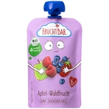 Фруктове пюре FruchtBar Яблуко та лісові ягоди, 100 г - Pampik
