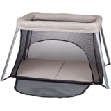 Детская кроватка-манеж BabyGO 3 в 1 Dreams II, бежевая (4702) - Pampik - 2