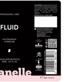 Флюїд для волосся Manelle Professional care Phytokeratin vitamin B5 30 мл - Pampik - 4