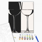 Картина за номерами ArtCraft Чорне і біле 40x50 см (12144-AC) - Pampik - 4