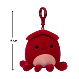 М'яка іграшка-брелок Squishmallows Кальмар Альтман, 9 см (SQCP00146) - Pampik - 2