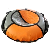 Тюбінг Traverse Стандарт, d 120 см, сірий з помаранчевим - Pampik