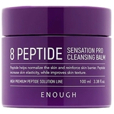 Гидрофильный бальзам Enough 8 Peptide Cleansing Balm с пептидами, 100 мл - Pampik