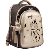 Рюкзак каркасний 1 Вересня S-98 Pussycat, сірий з бежевим (559501) - Pampik - 2