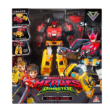 Игровой набор с роботом-трансформером Quantum Heroes Dinoster Раптор Трон (EU580801) - Pampik - 8