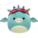 Мягкая игрушка Squishmallows Дракон в бандане, 19 см (SQCR04125) - Pampik