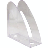 Лоток для документів Axent прозорий 24х9х24 см (D4014-27) - Pampik