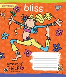 Набір зошитів Yes Groovy Chick, в лінію, 12 аркушів, 25 шт. (764501) - Pampik - 3