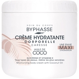 Крем для тела Byphasse Body Moisturizer Cream With Coconut Oil увлажняющий с кокосовым маслом 500 мл - Pampik