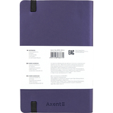 Книга записная Axent Partner Soft A5- в точку 96 листов фиолетовая (8310-38-A) - Pampik - 3
