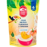 Упаковка молочной каши Biggi Diggi Овсяно-пшеничная с тыквой, 1,8 кг (9 шт. по 200 г) - Pampik