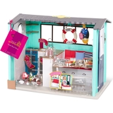 Ігровий набір Our Generation Пляжний будинок з аксесуарами (BD37980Z) - Pampik