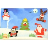 Розвиваюча гра з фетру Умняшка, Новий рік (ПФ-012) - Pampik