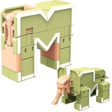 Літера-трансформер Transbot Lingva Zoo літера M (T15507/1) - Pampik - 2