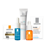 Набір дерматологічного догляду La Roche-Posay для відновлення та сяйва шкіри (VUA03283) - Pampik - 2