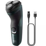 Електробритва Philips Series X3000 X3002/41, темно-зелена - Pampik - 3