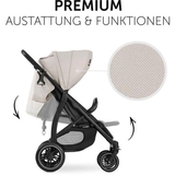 Прогулочная коляска Hauck Rapid 4D Classic Beige, бежевая (14896-9) - Pampik - 2