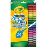 Набір фломастерів Crayola SuperTips washable, 24 шт. (7551) - Pampik