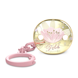 Кліпса для пустушки Suavinex Gold Edition, рожева (307864) - Pampik