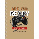 Блокнот для записей Student, В6, в клеточку, спираль, 80 л., Next level (B6-SC-080-6105K) - Pampik