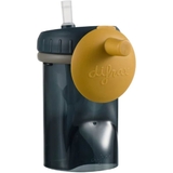 Чашка-непроливайка с силиконовой соломинкой Difrax Non-Spill 250 мл Clay (1010 Clay) - Pampik