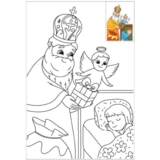 Розмальовка Богдан Різдво з наліпками 16 сторінок (978-966-10-8682-0) - Pampik - 2