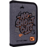 Пенал жесткий Yes HP-02 Boo, 13х21х3 см, серый (533137) - Pampik