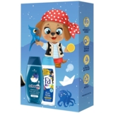 Набір Kids Boy: Шампунь-гель для душу Schauma Kids з чорницею 250 мл + Гель-шампунь для душу Fa Kids Pirate Fantasy 250 мл - Pampik - 4