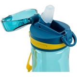 Пляшечка для води Kite з трубочкою 600 мл зелена (K22-419-03) - Pampik - 2