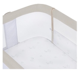 Ліжечко приставне Lionelo Luna Beige Sand, бежевий - Pampik - 7