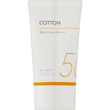 Сонцезахисний крем для обличчя Missha All Around Safe Block Cotton Sun SPF50+ PA++++, з оксамитовим фінішем, 50 мл - Pampik