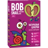 Фруктовые яблочно-черносмородиновые конфеты Bob Snail, 120 г - Pampik