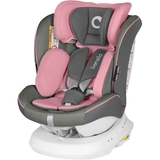 Автокресло Lionelo Bastiaan One Pink Baby, серо-розовое (LO-BASTIAAN ONE PINK BABY) - Pampik
