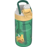 Пляшка для води дитяча Kambukka Lagoon Kids Safari Jungle, 400 мл, зелена (11-04051) - Pampik