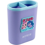 Стакан-підставка для канцелярських приладів Kite з фігуркою My Little Pony 2 відділення фіолетова (LP23-170) - Pampik