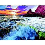 Картина за номерами ZiBi Art Line Водоспад 40х50 см (ZB.64175) - Pampik