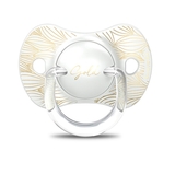 Пустушка фізіологічна Suavinex Gold Edition, 0-6 міс., біла (307857) - Pampik