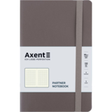 Книга записна Axent Partner Soft Earth Colors, A5, в клітинку, 96 аркушів, коричнева (8620-01-A) - Pampik