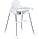 Стульчик для кормления 2 в 1 Bambi M 4209-2 (white) (26000) - Pampik