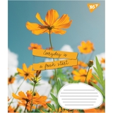 Тетрадь общая 1 Вересня Summer Flowers, A5, в клеточку, 96 листов - Pampik